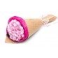 Букет Нежно розовая гортензия с оформлением