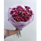 Букет 5 ярко-розовых хризантем