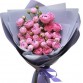 Букет 7 кустовых роз «Бомбастик»