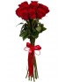 Букет 11 длинных красных роз