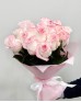 Букет 15 нежно розовых роз