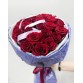 Букет 25 красных роз PREMIUM