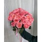 Букет 25 эксклюзивных розовых роз