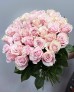 Букет 37 нежно-розовых роз