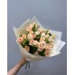 Букет 3 кремовых кустовых роз
