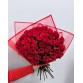 Букет 51 красная роза LUXURY