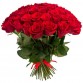 Букет 75 красных роз