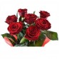 Букет 7 красных роз 