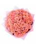Букет 51 нежно-розовая роза