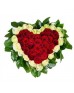 Сердце «Красно-белое сердечко»
