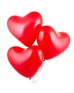 Шарики с гелием красные «Сердце»